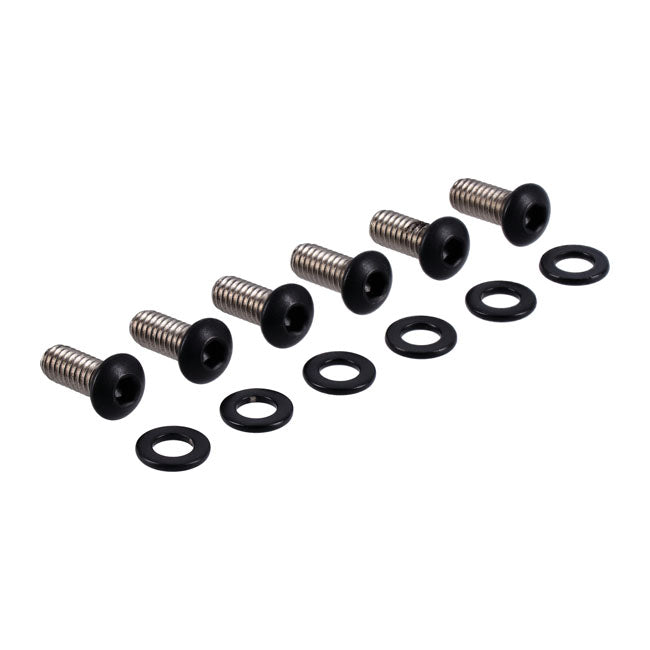 Screws4 Bikes, Bolt Kit, Derby Cover Builders Fastener Sets Screws4 Bikes