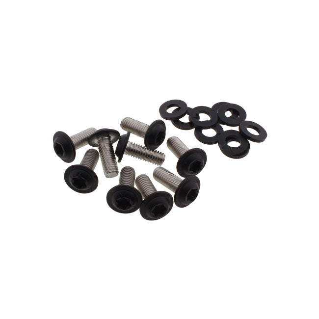 Screws4 Bikes, Bolt Kit, Chin Spoiler Builders Fastener Sets Screws4 Bikes