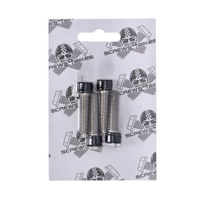 Screws4bikes, Bolt Kit, Handlebar Top Clamp Builders Fastener Sets Screws4 Bikes