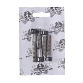Screws4bikes, Bolt Kit, Handlebar Top Clamp Builders Fastener Sets Screws4 Bikes