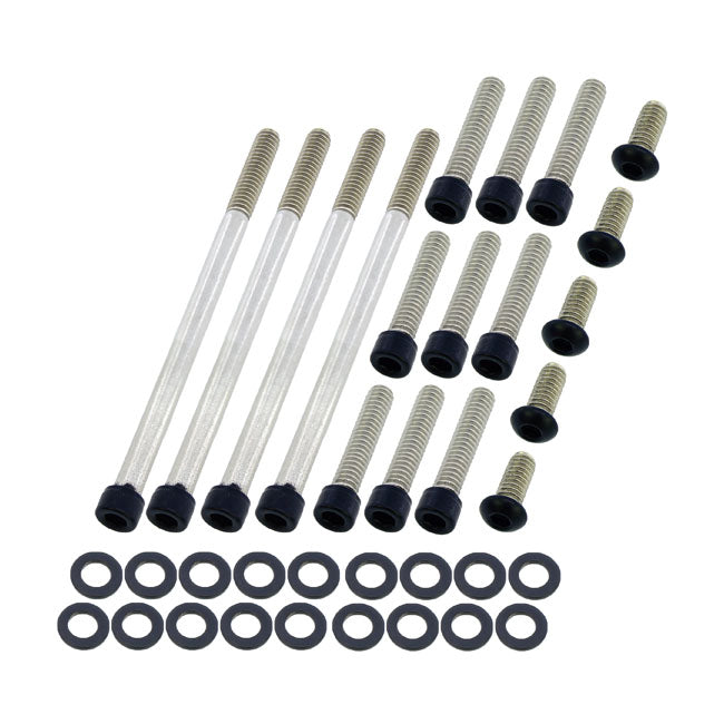 Screws4bikes, Bolt Kit, Primary Cover Builders Fastener Sets Screws4 Bikes