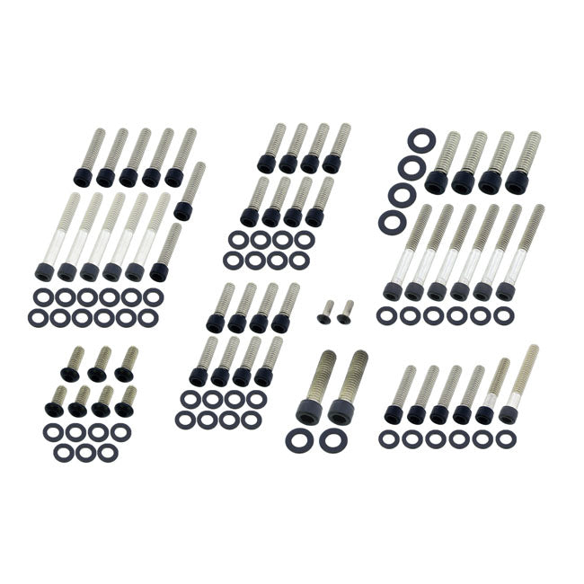 Screws4bikes, Engine Bolt Kit Builders Fastener Sets Screws4 Bikes