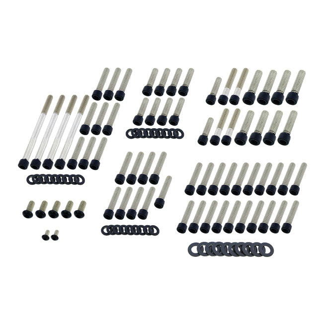 Screws4bikes, Engine Bolt Kit Builders Fastener Sets Screws4 Bikes