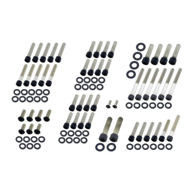 Screws4bikes, Engine Bolt Kit Builders Fastener Sets Screws4 Bikes
