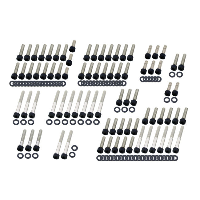 Screws4bikes, Engine Bolt Kit Builders Fastener Sets Screws4 Bikes