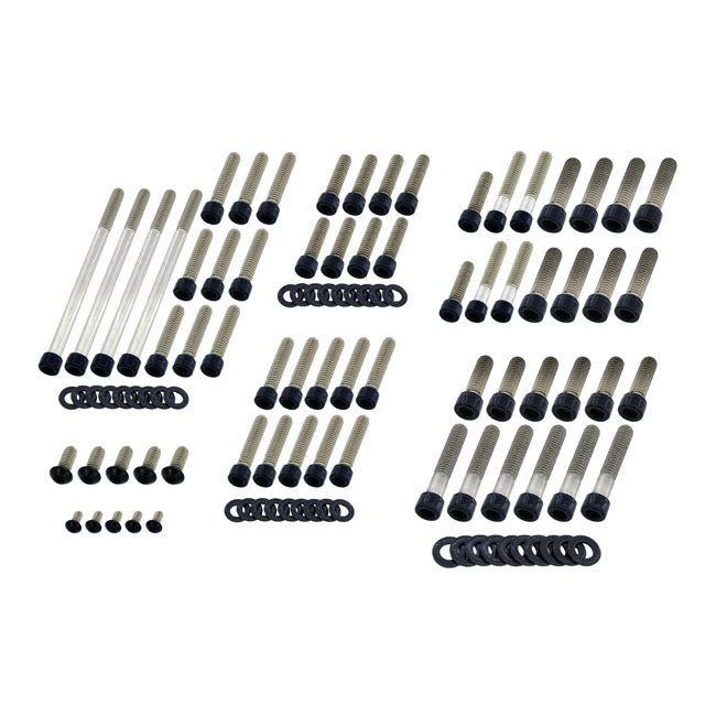 Screws4bikes, Engine Bolt Kit Builders Fastener Sets Screws4 Bikes