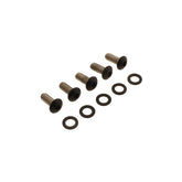 Screws4 Bikes, Bolt Kit, Derby Cover. Matte Black Builders Fastener Sets Screws4 Bikes