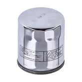 Athena, spin-on oil filter. Chrome Athena