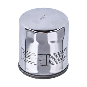 Athena, spin-on oil filter. Chrome Athena