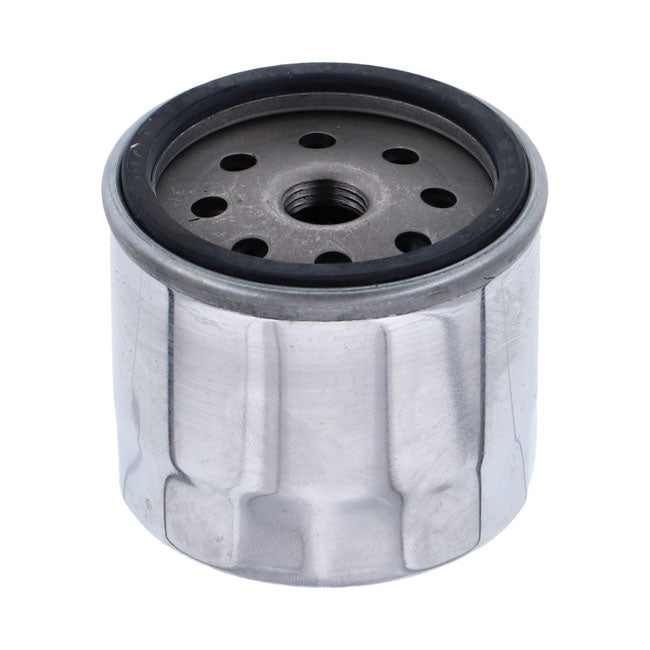 Athena, spin-on oil filter. Chrome Athena