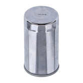 Athena, spin-on oil filter. Chrome Athena
