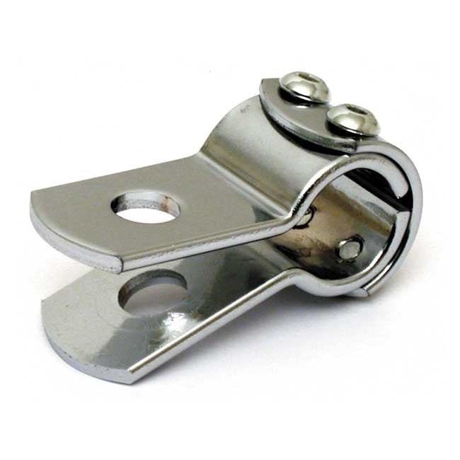 3 Piece Clamp 7/8" (22mm). Chrome Steel Clamps 3-Piece Mcs