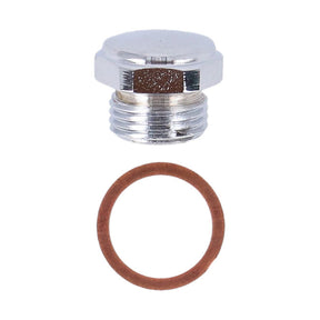 Paughco, Timing/drain plug. OEM style allen. Chrome Oil Drain Plugs Paughco