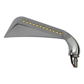 California Led Turn Signal Mirror Set. Chrome Mirrors With Turnsignals Mcs