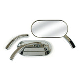 Custom Oval Mirror. Chrome Mirrors Mcs