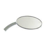 Custom Cateye Mirror. Chrome, L&R Mirrors Mcs