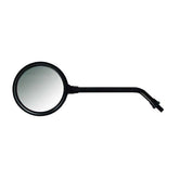 Texas Mirror. Black, Long Stem. Left Side Only Mirrors Mcs