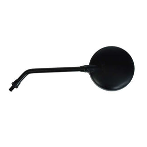 Texas Mirror. Black, Long Stem. Left Side Only Mirrors Mcs