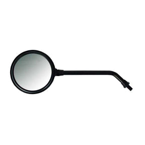 Texas Mirror. Black, Long Stem. Left Side Only Mirrors Mcs