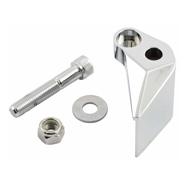 96 Up Right Side Mirror Adapter. Chrome Mirrors Adapters Mcs