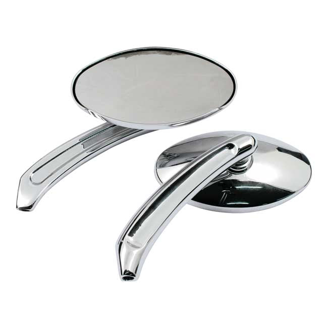 ''Tripper'' Mirror Set. Chrome Mirrors Mcs