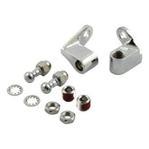 Switch Housing Turn Signal Mount Kit. Chrome Turn Signals Mounts Mcs
