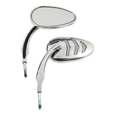 Led Billet Turn Signal Mirror Set. Chrome Mirrors With Turnsignals Mcs