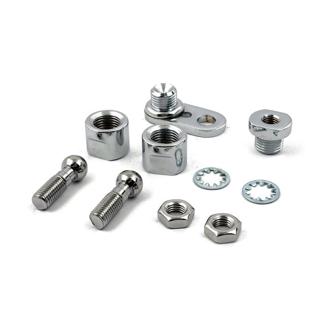 H D Front Turn Signal Swivel Kit. Chrome Turn Signals Mounts Mcs