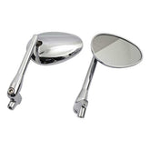 Oval, Rotatable Stem Mirror Set Mirrors Stems Mcs