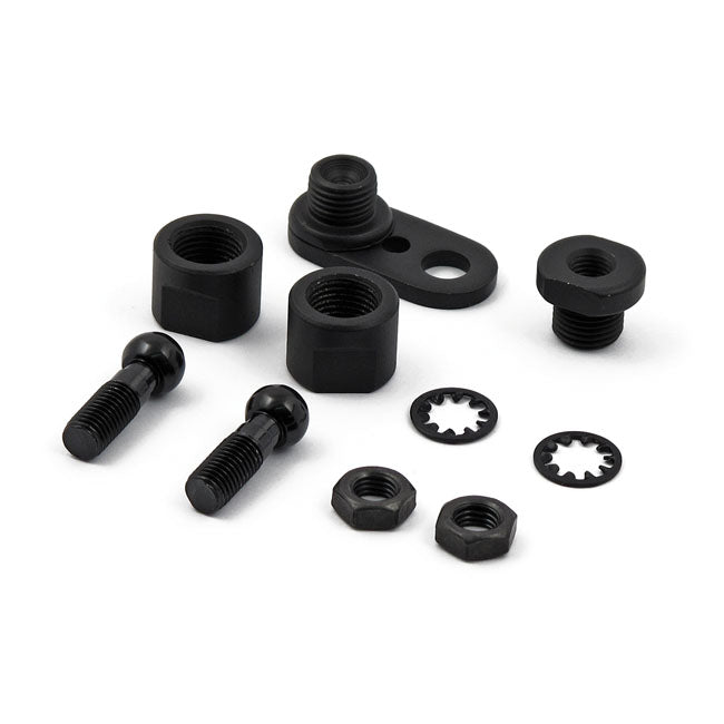 H D Front Turn Signal Swivel Kit. Black Turn Signals Mounts Mcs