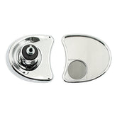 Touring Fairing Mount Mirror Kit. Dual Vision, Chrome Mirrors Mcs