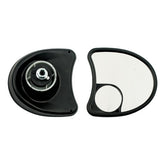 Touring Fairing Mount Mirror Kit. Dual Vision, Black Mirrors Mcs