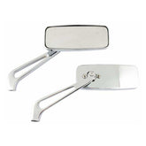 Street Rage Mirror Set, Chrome Mirrors Mcs