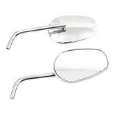 Highway Hawk, ''Classic'' Mirror Set. Chrome Mirrors Highway Hawk