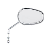 Riptide Tapered Mirror Set, Long Stem. Chrome Mirrors Mcs