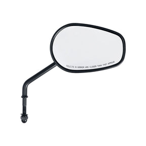 Riptide Tapered Mirror Set, Long Stem. Black Mirrors Mcs