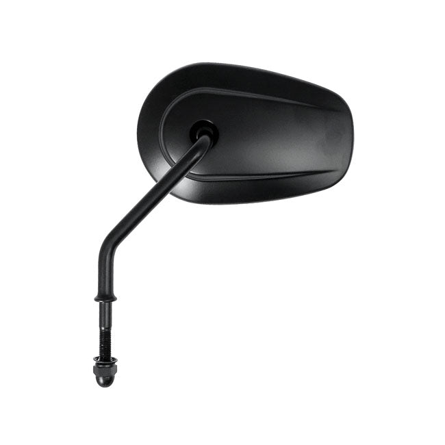 Riptide Tapered Mirror Set, Short Stem. Black Mirrors Mcs