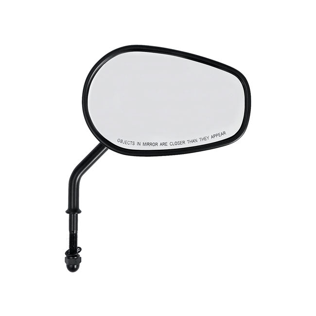 Riptide Tapered Mirror Set, Short Stem. Black Mirrors Mcs