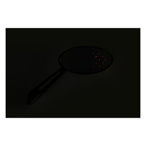 Led Cateye Turn Signal Mirror Set. Black, Amber Front Lens Mirrors With Turnsignals Mcs