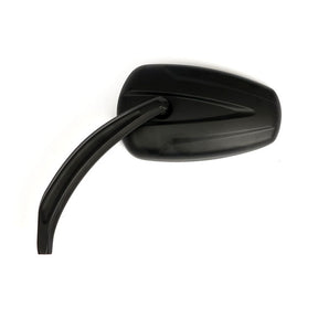 Slipstream Mirror Set. Curved Stem, Black Mirrors Mcs