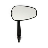 Slipstream Mirror Set. Straight Stem, Black Mirrors Mcs