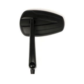 Slipstream Mirror Set. Straight Stem, Black Mirrors Mcs