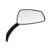 Trooper Mirror Set. Matte Black Mirrors Mcs