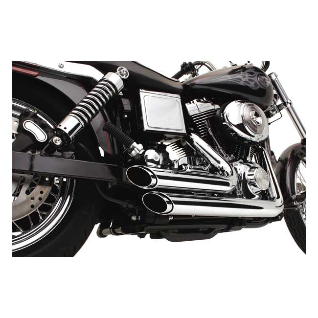 Vance & Hines Exhaust Ss Stag 91 05 Dyna Full Exhaust System Vance & Hines