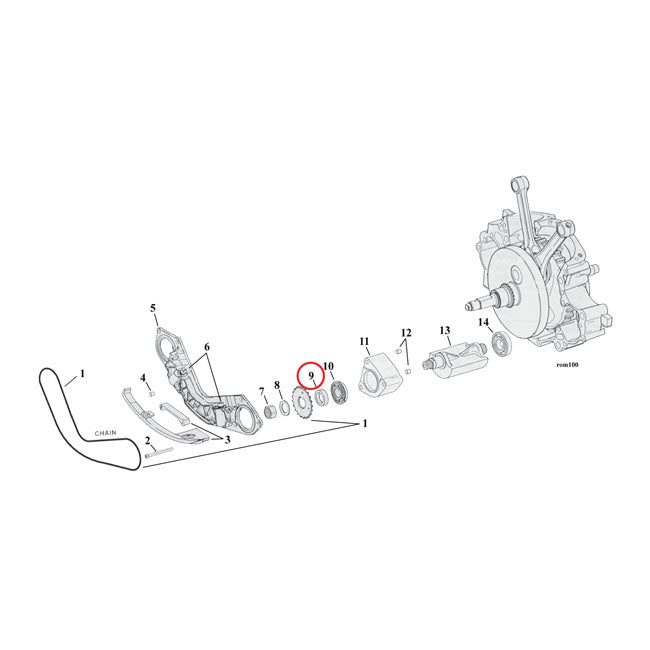 Spacer, Balancer Sprocket .150" Balancers Misc Mcs