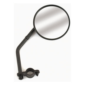 Reproduction Sidevalve Mirror. Black, Long Stem Mirrors Samwel