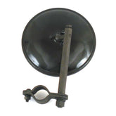 Reproduction Sidevalve Mirror. Black, Long Stem Mirrors Samwel