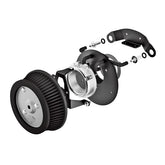 Vance & Hines VO2 Naked Air Cleaner - 08-16 Touring & 09- 16 Trike & 16-17 Softail & 16-17 Dyna Air Cleaner Vance & Hines
