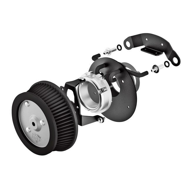 Vance & Hines VO2 Naked Air Cleaner - 08-16 Touring & 09- 16 Trike & 16-17 Softail & 16-17 Dyna Air Cleaner Vance & Hines
