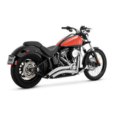 Vance & Hines Exhaust Big Radius Chrome 86 0 Full Exhaust System Vance & Hines